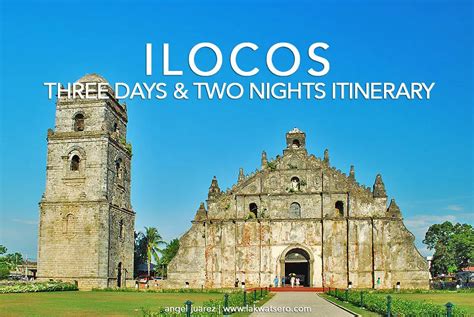 baguio to ilocos norte hours|Ilocos Itinerary: 3Days and 2Nights in Laoag, Vigan and More.